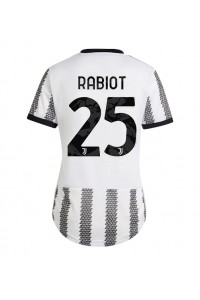 Juventus Adrien Rabiot #25 Fotballdrakt Hjemme Klær Dame 2022-23 Korte ermer